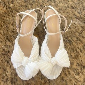 DUPE Loeffler Randall Dahlia ankle strap knotted sandal